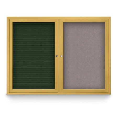 Corkboard,Med Grey/ Blck,24" x 36"